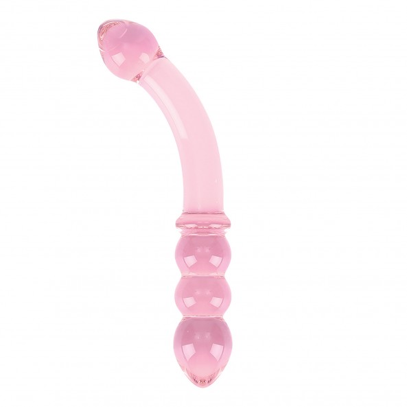 Gode en Verre Rose Bead Wand